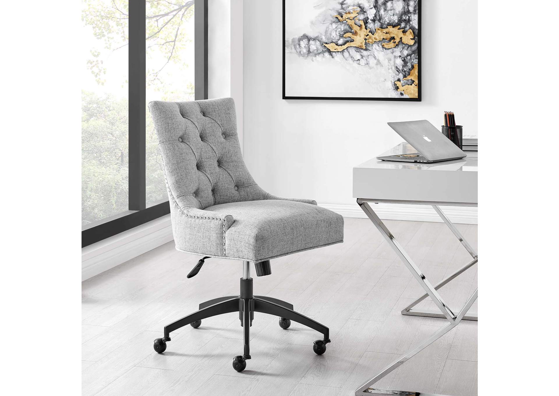 Regent Tufted Fabric Office Chair,Modway