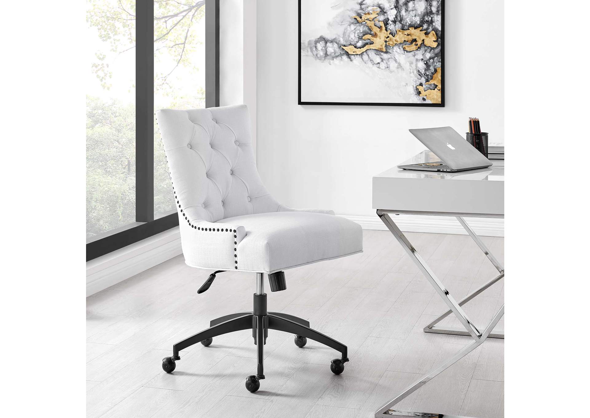 Regent Tufted Fabric Office Chair,Modway