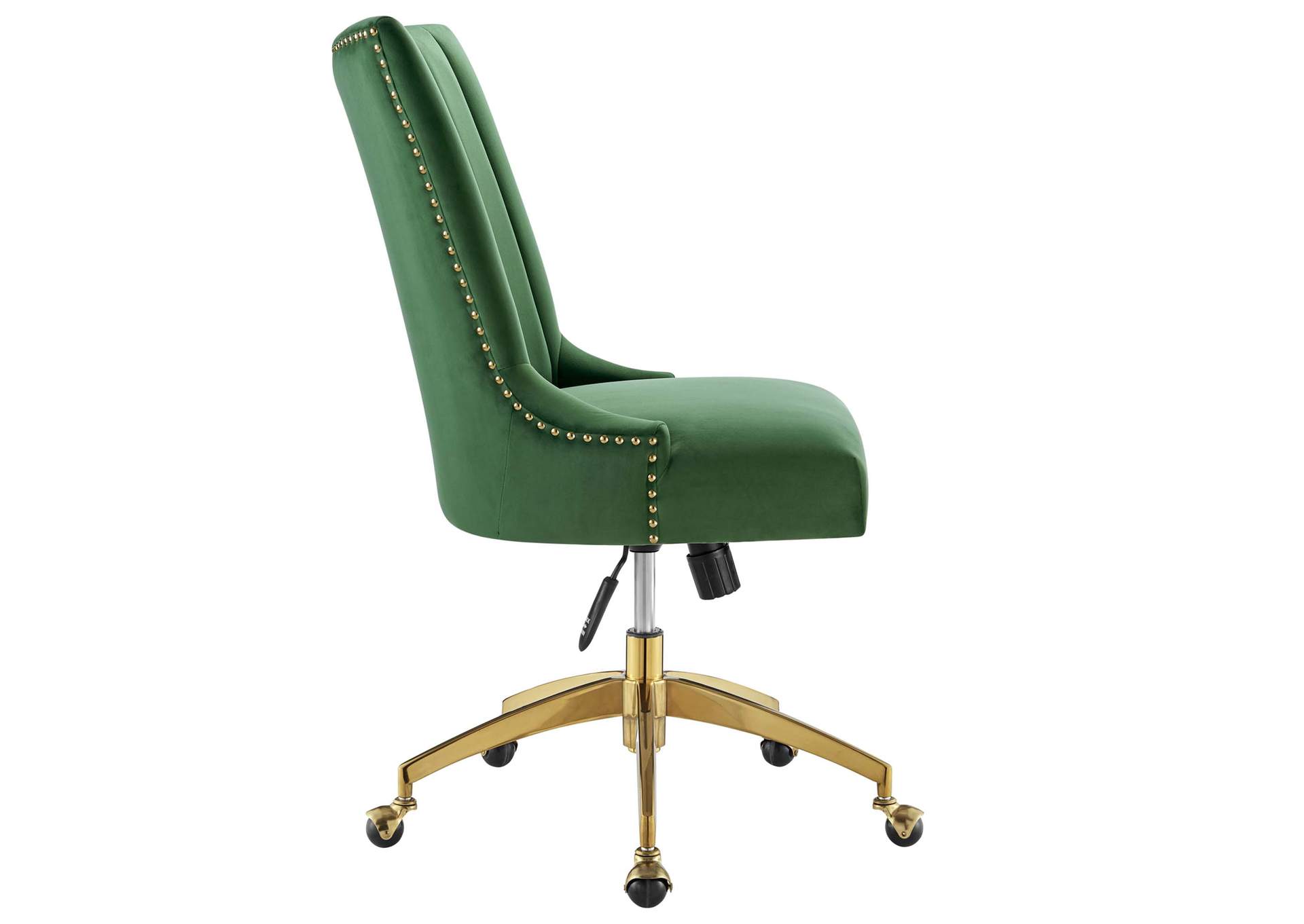 Empower Channel Tufted Performance Velvet Office Chair,Modway