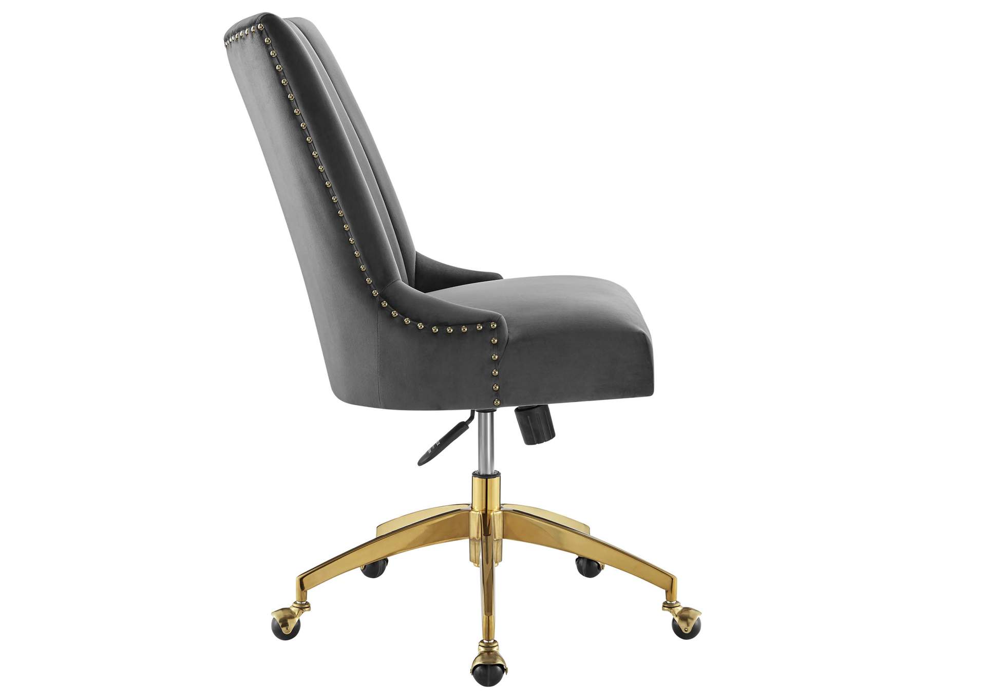 Empower Channel Tufted Performance Velvet Office Chair,Modway