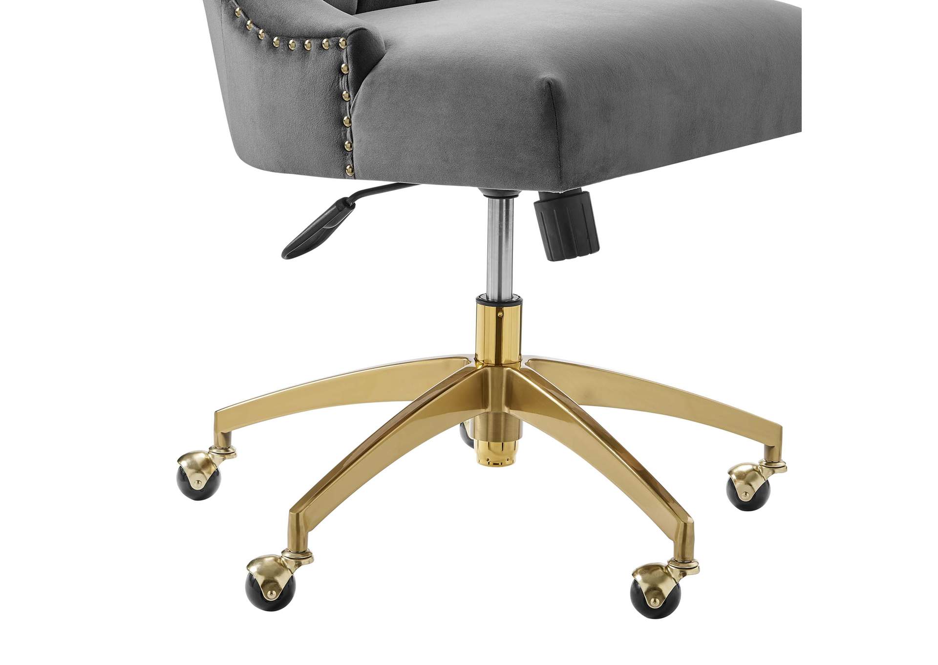 Empower Channel Tufted Performance Velvet Office Chair,Modway