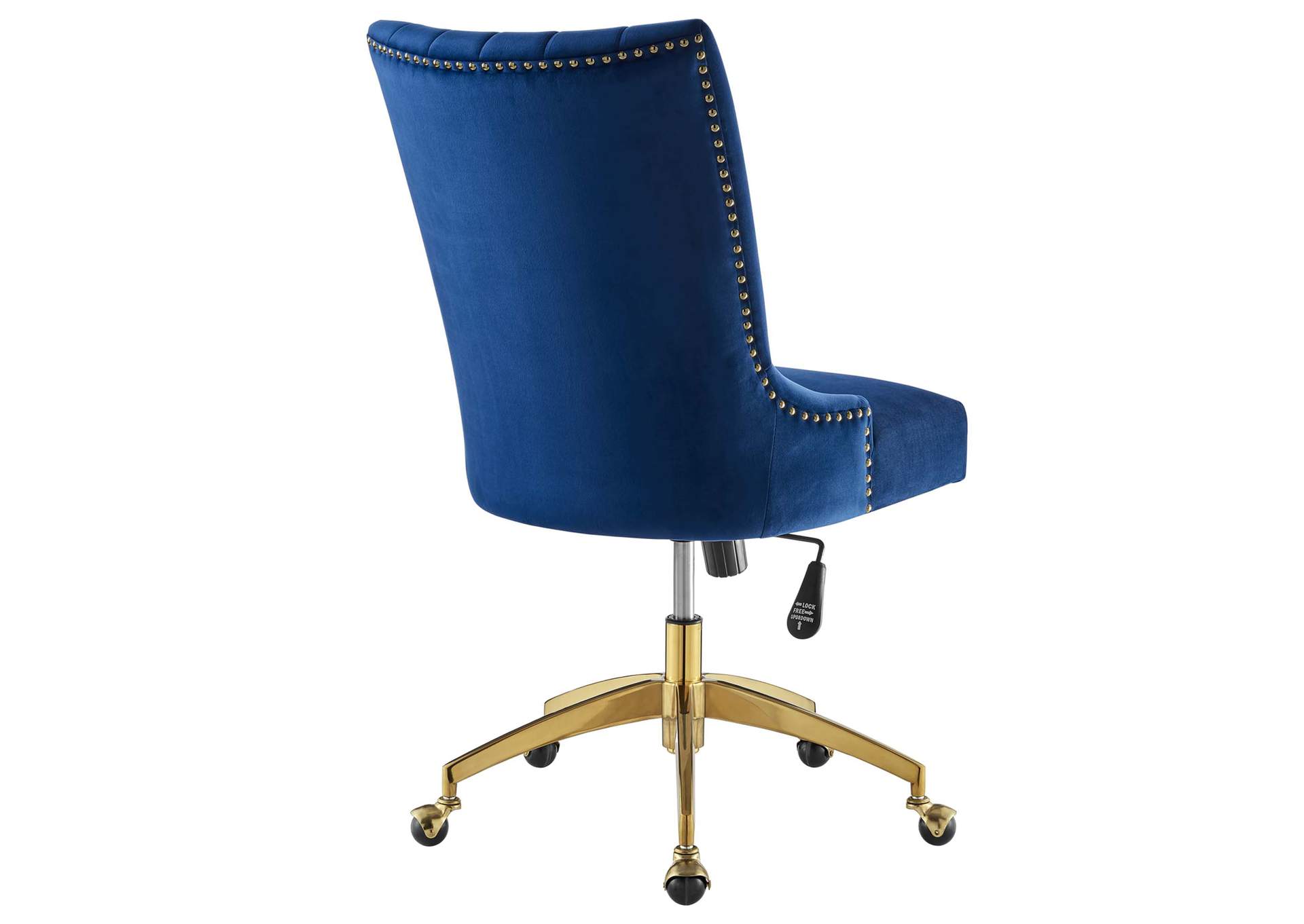 Empower Channel Tufted Performance Velvet Office Chair,Modway