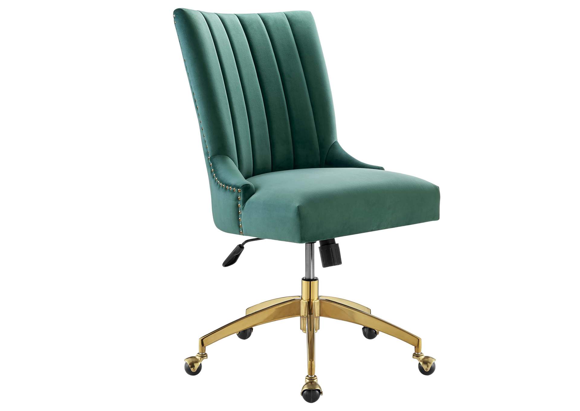 Empower Channel Tufted Performance Velvet Office Chair,Modway