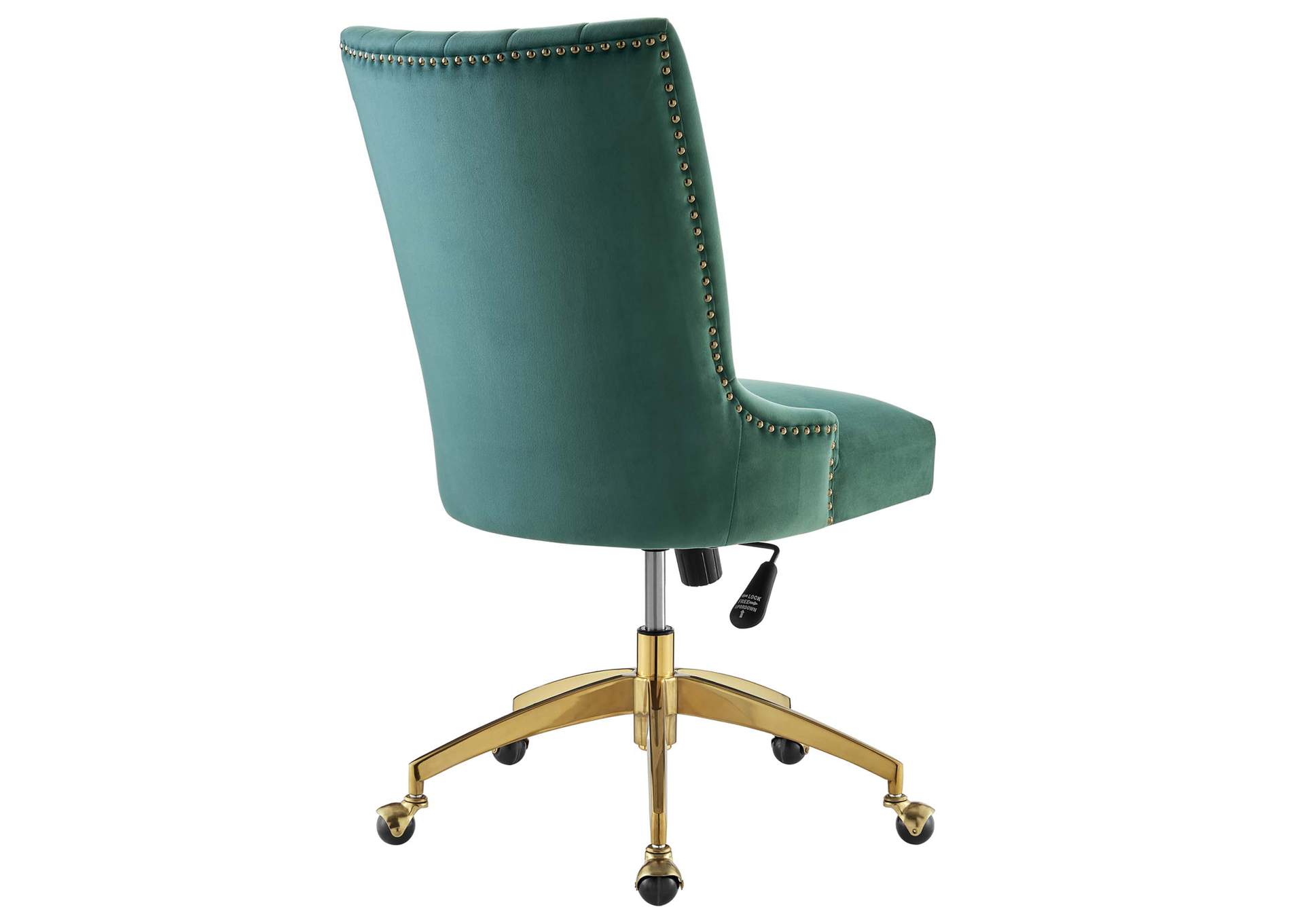 Empower Channel Tufted Performance Velvet Office Chair,Modway