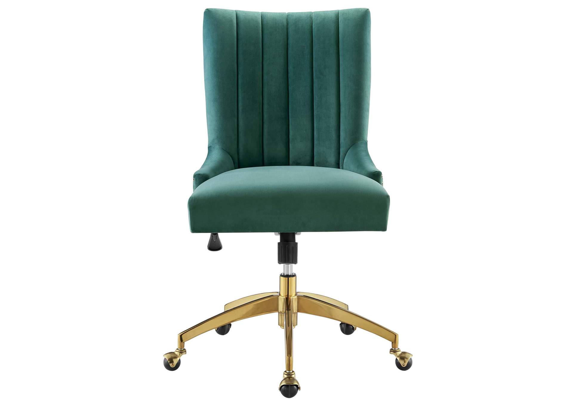 Empower Channel Tufted Performance Velvet Office Chair,Modway