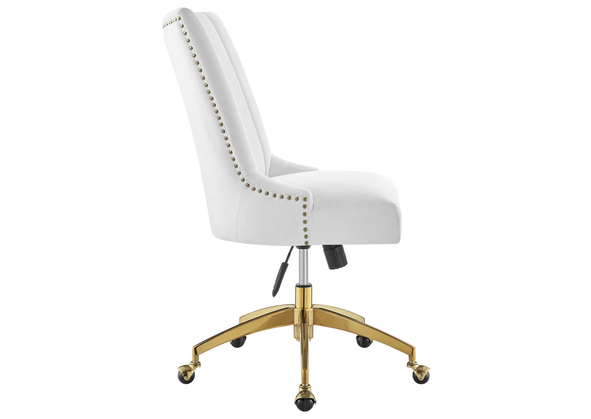 Empower Channel Tufted Performance Velvet Office Chair,Modway