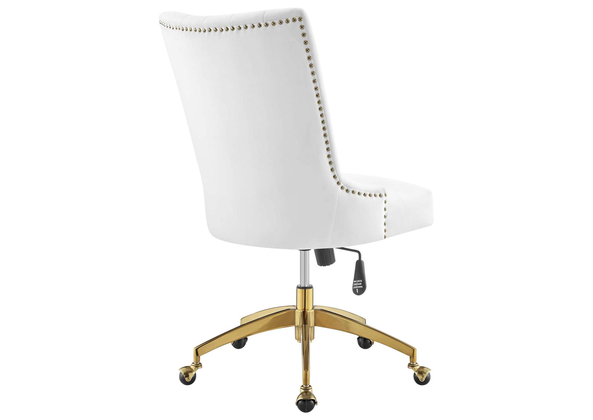 Empower Channel Tufted Performance Velvet Office Chair,Modway