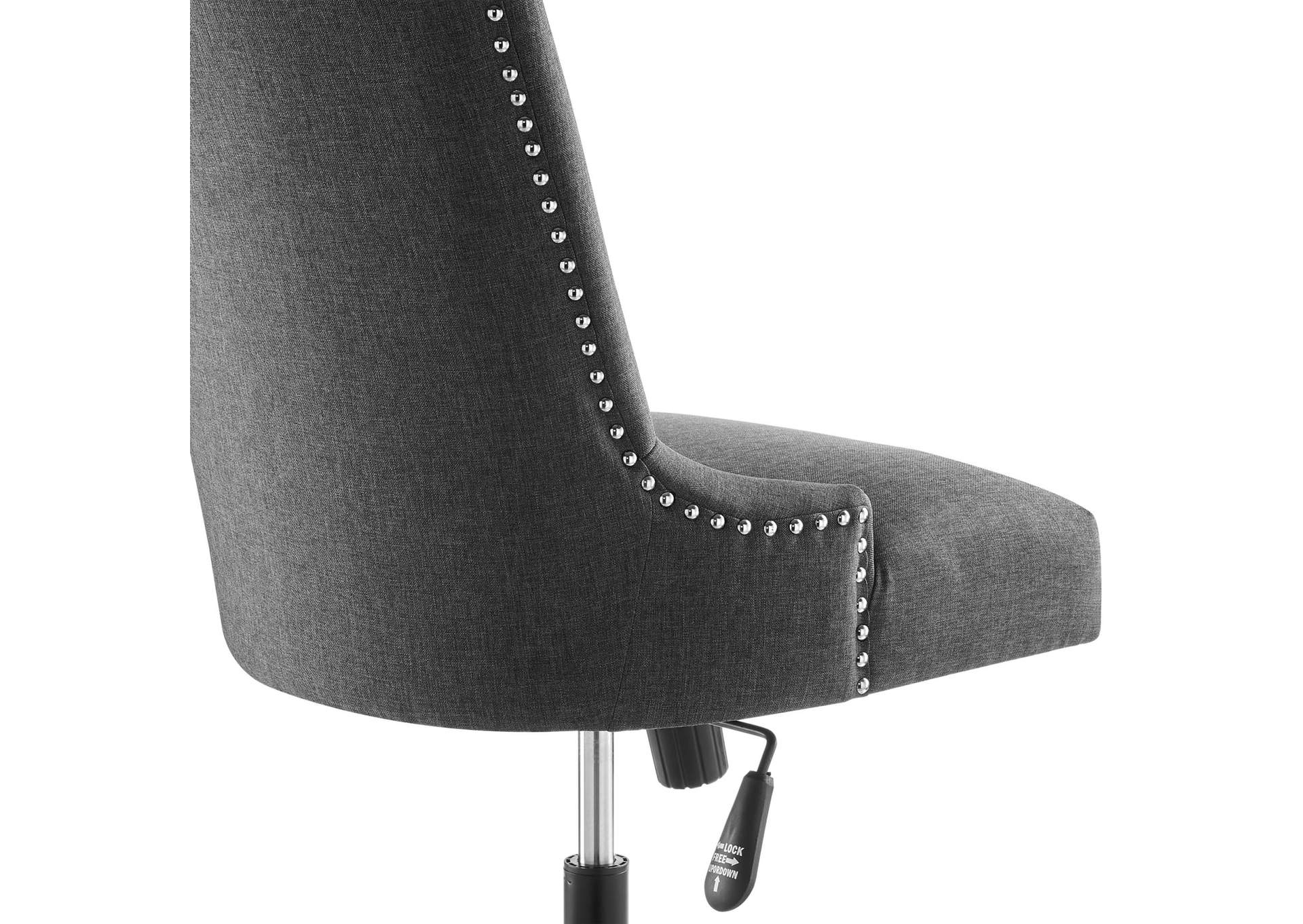 Empower Channel Tufted Fabric Office Chair,Modway