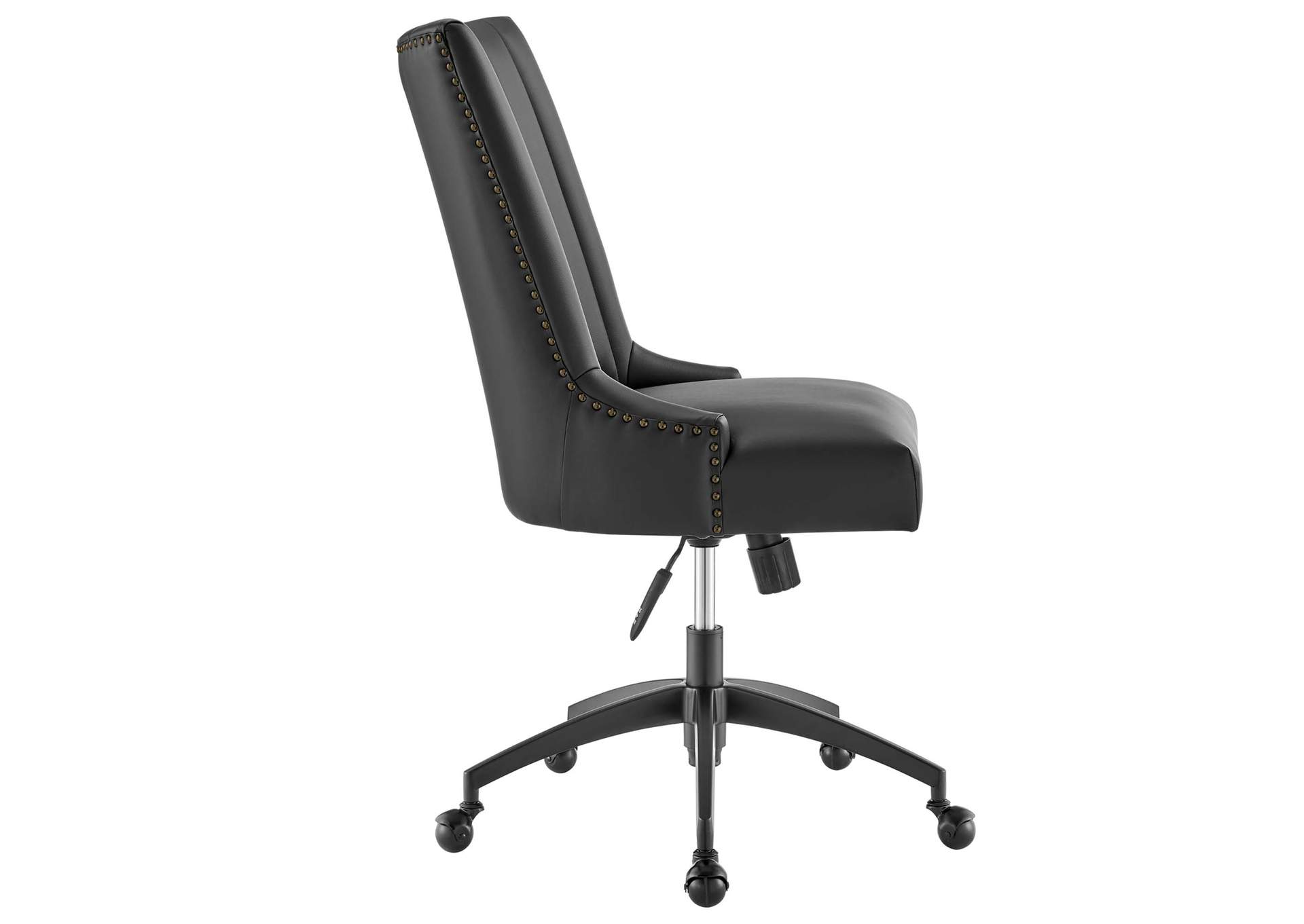 Empower Channel Tufted Vegan Leather Office Chair,Modway