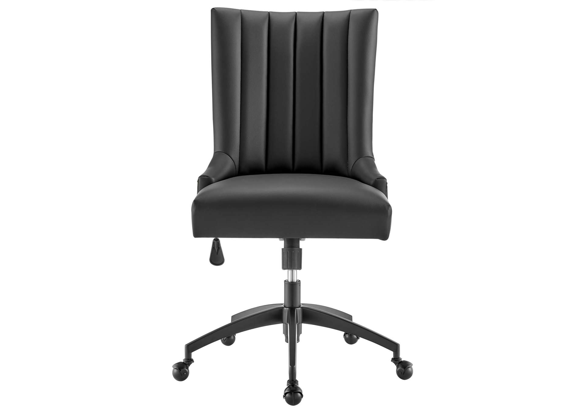 Empower Channel Tufted Vegan Leather Office Chair,Modway