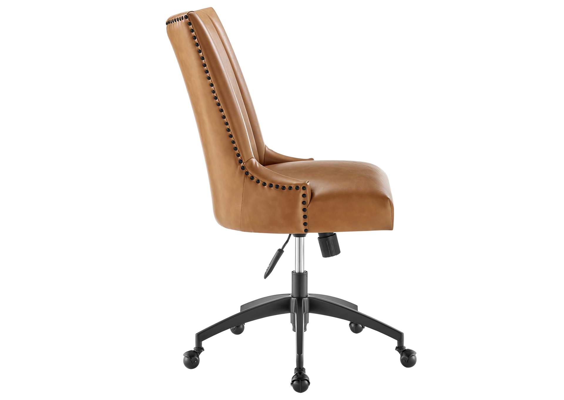 Empower Channel Tufted Vegan Leather Office Chair,Modway