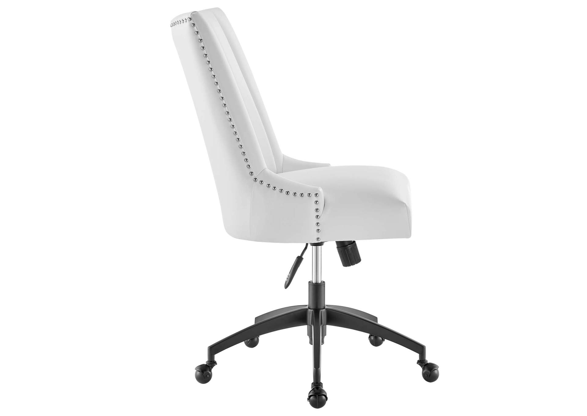 Empower Channel Tufted Vegan Leather Office Chair,Modway