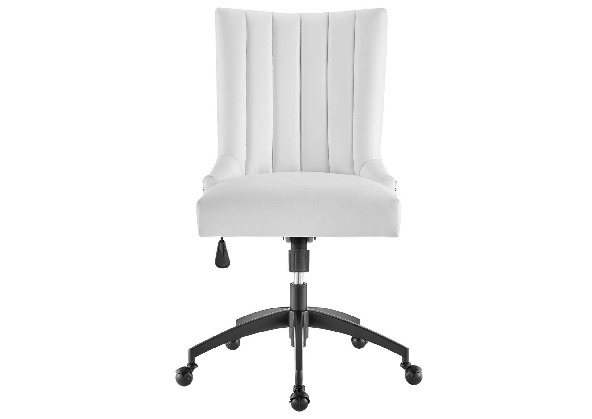 Empower Channel Tufted Vegan Leather Office Chair,Modway