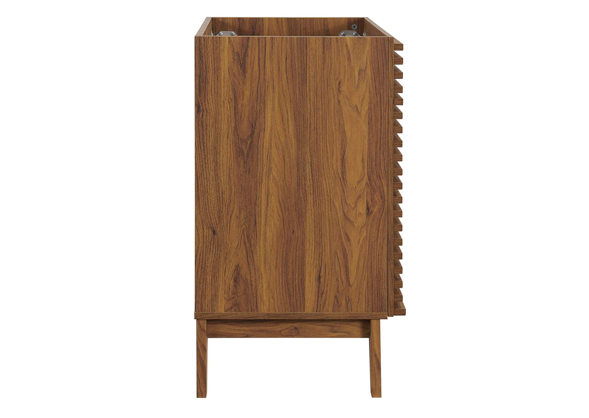 Walnut Render Bathroom Vanity Cabinet (Sink Basin Not Included),Modway