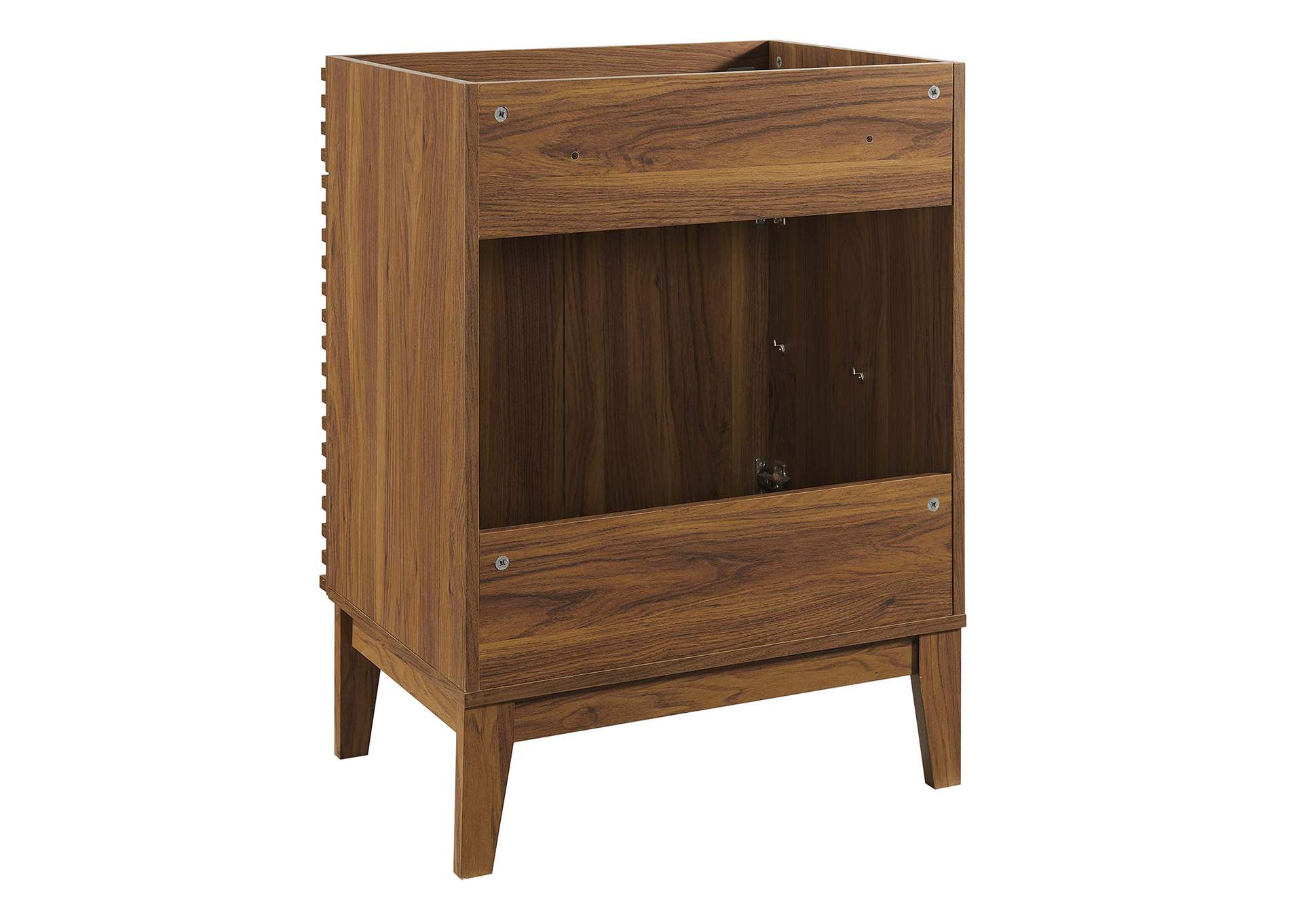 Walnut Render Bathroom Vanity Cabinet (Sink Basin Not Included),Modway