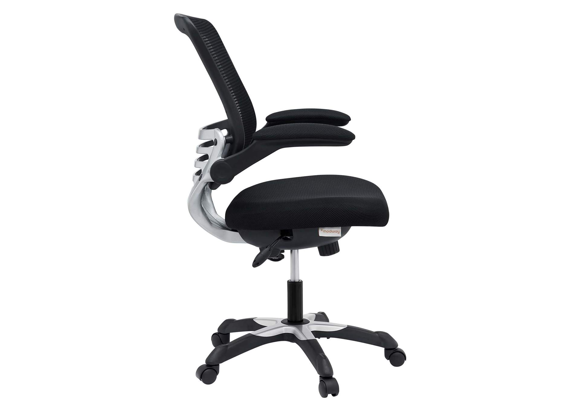 Black Edge Mesh Office Chair,Modway