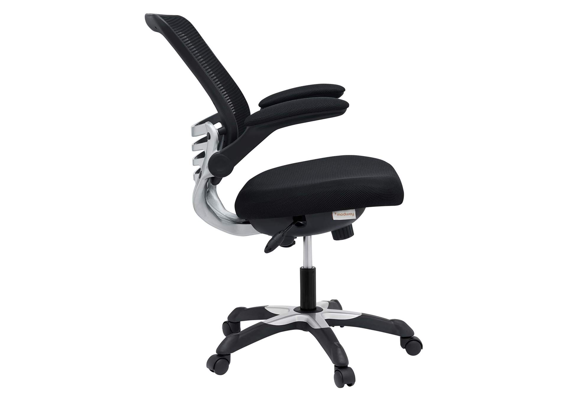 Black Edge Mesh Office Chair,Modway