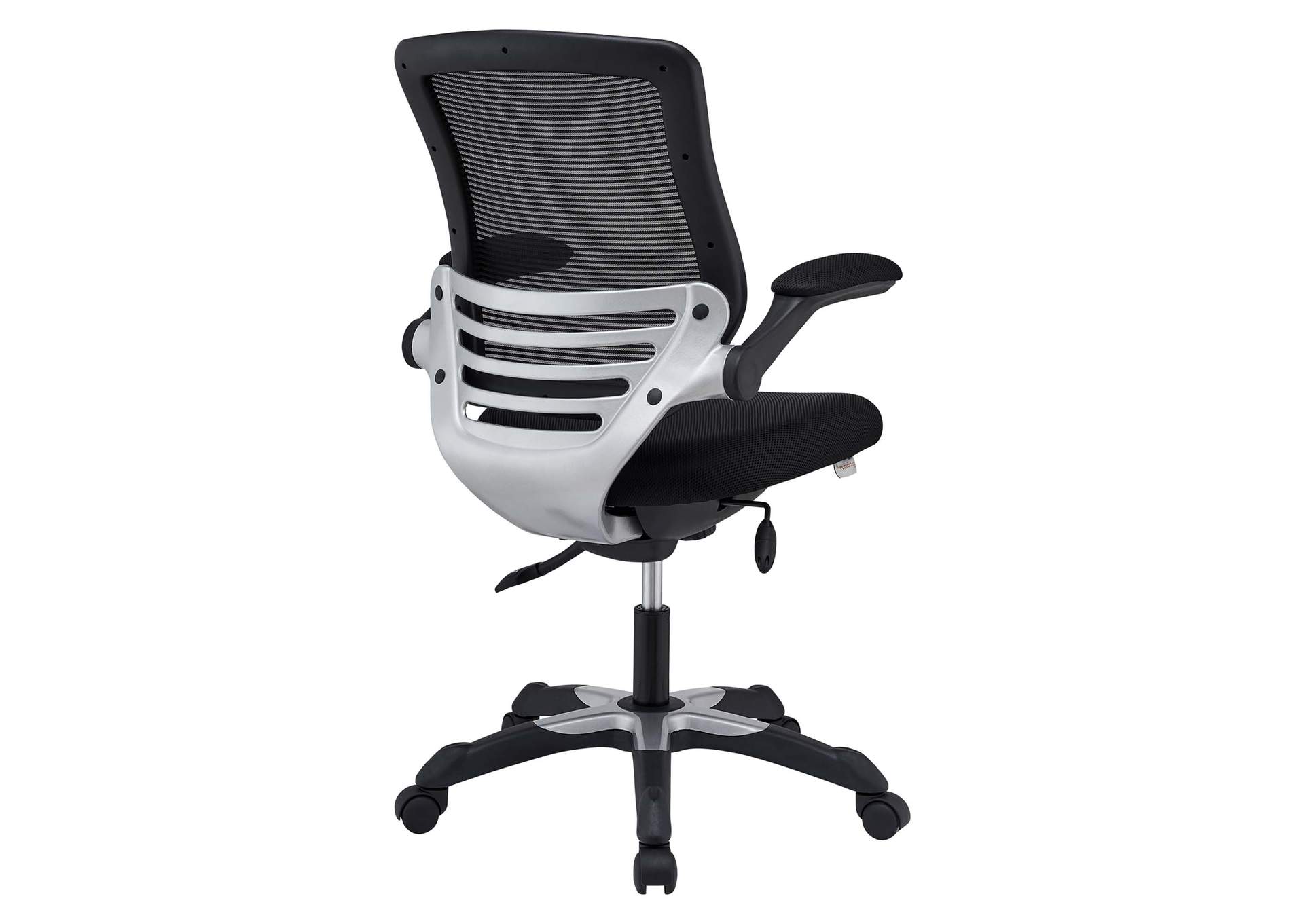 Black Edge Mesh Office Chair,Modway