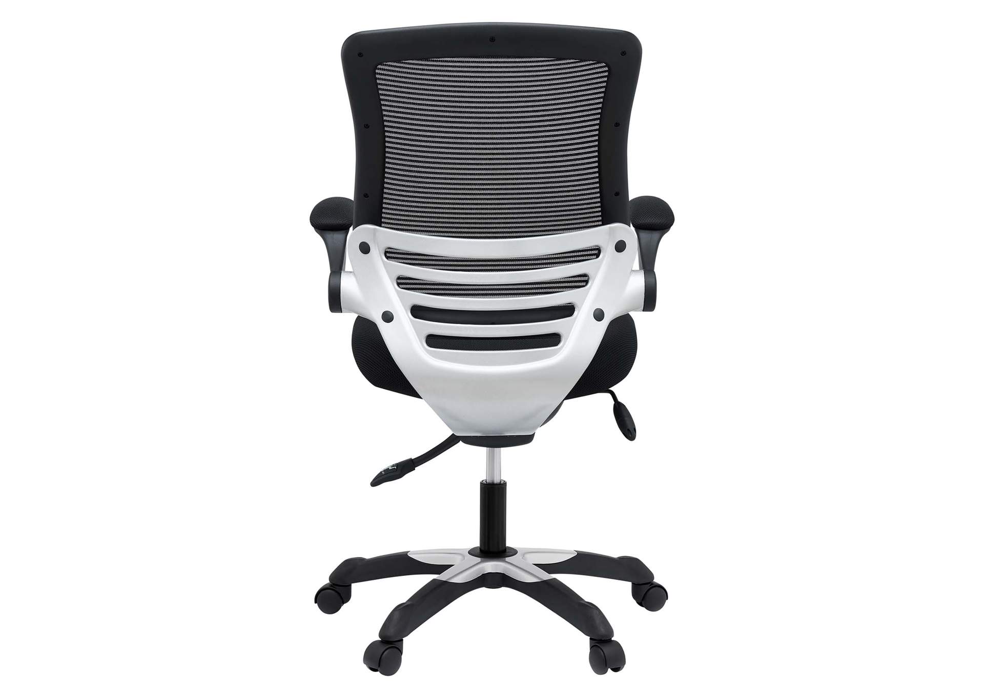 Black Edge Mesh Office Chair,Modway