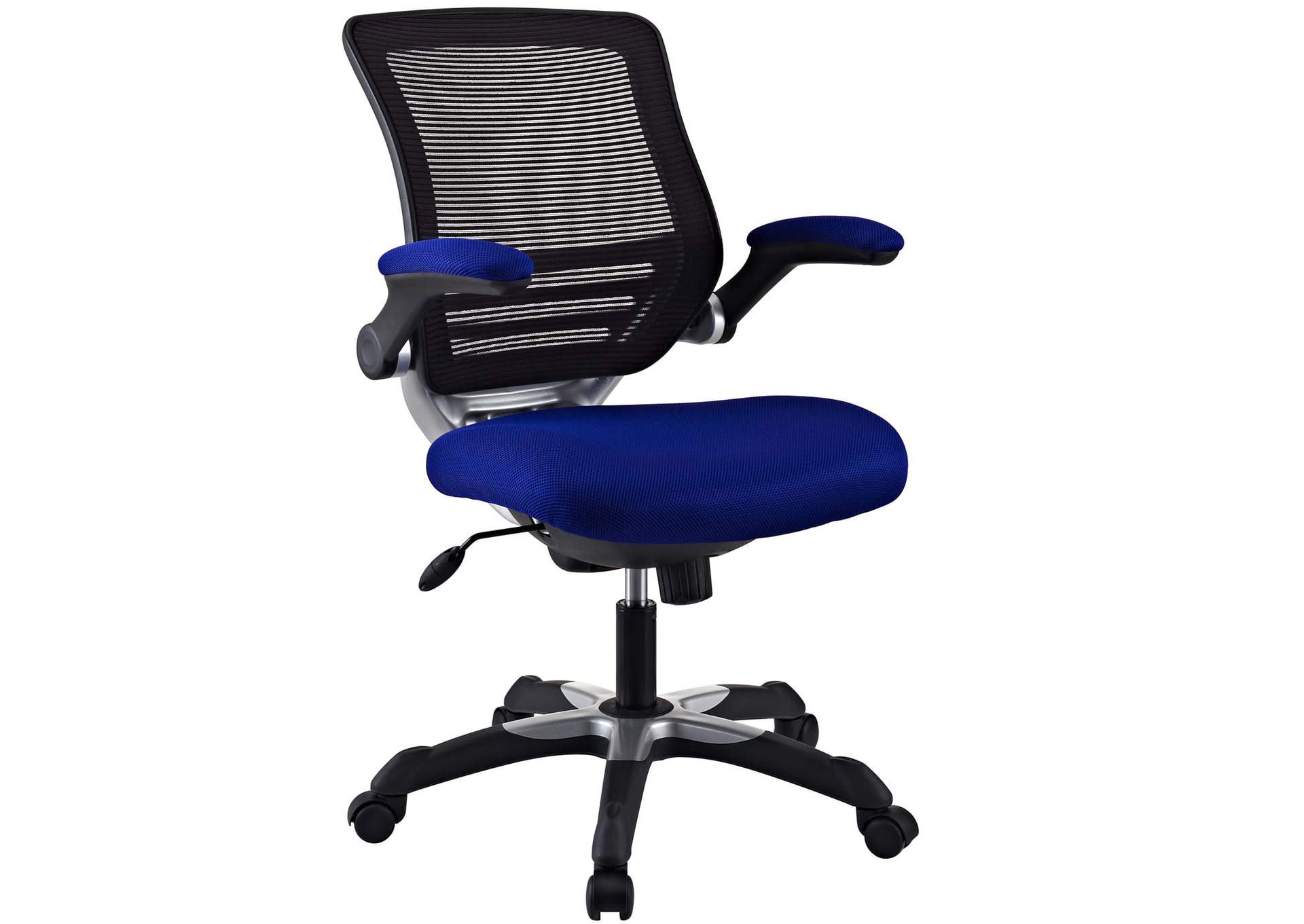 Blue Edge Mesh Office Chair,Modway