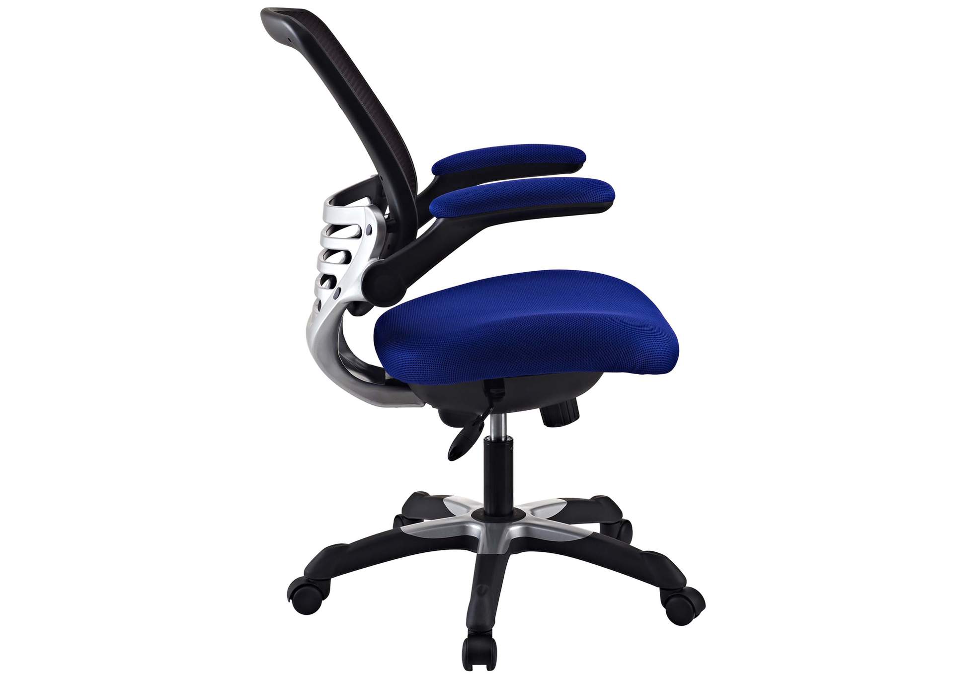 Blue Edge Mesh Office Chair,Modway