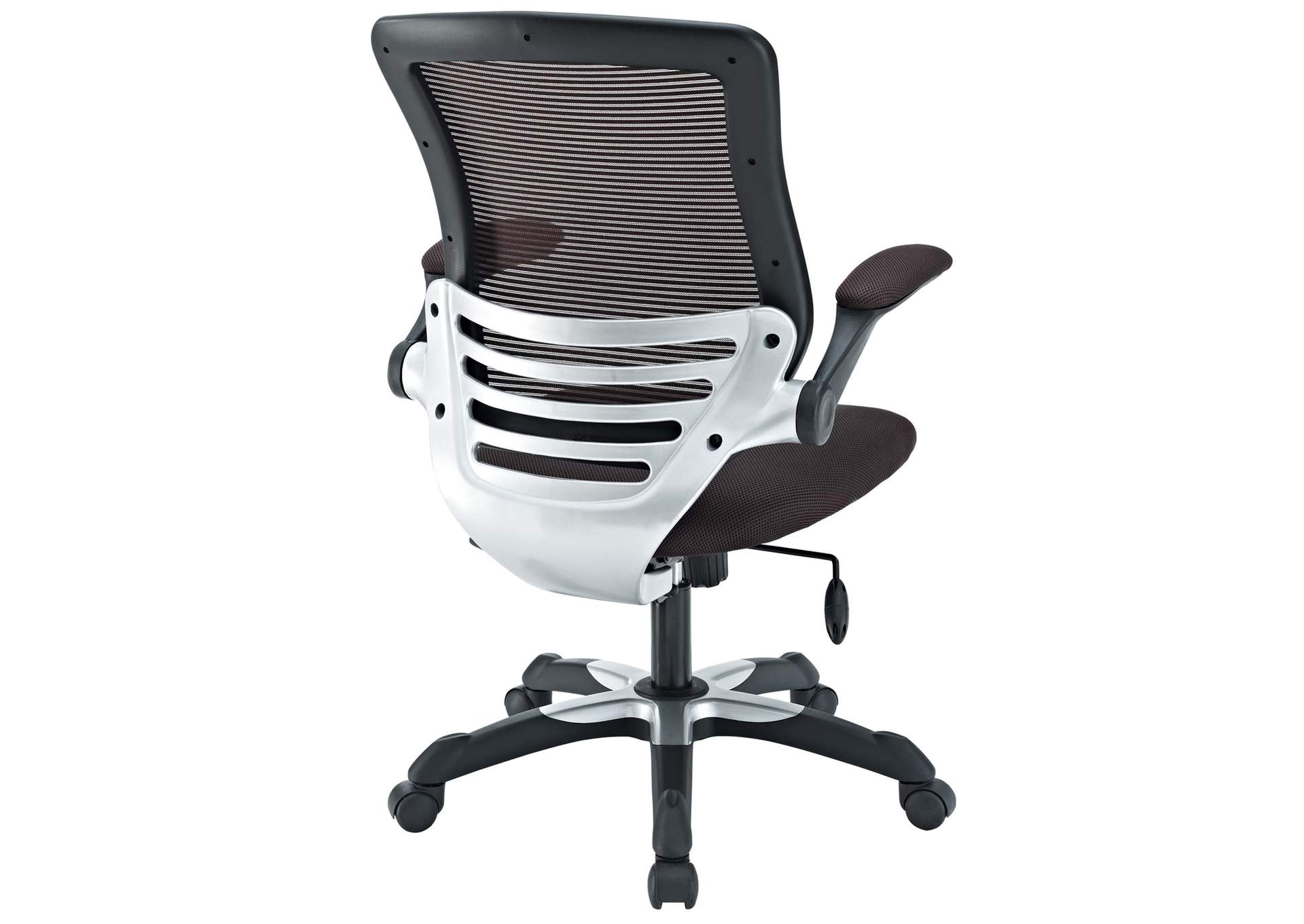 Brown Edge Mesh Office Chair,Modway