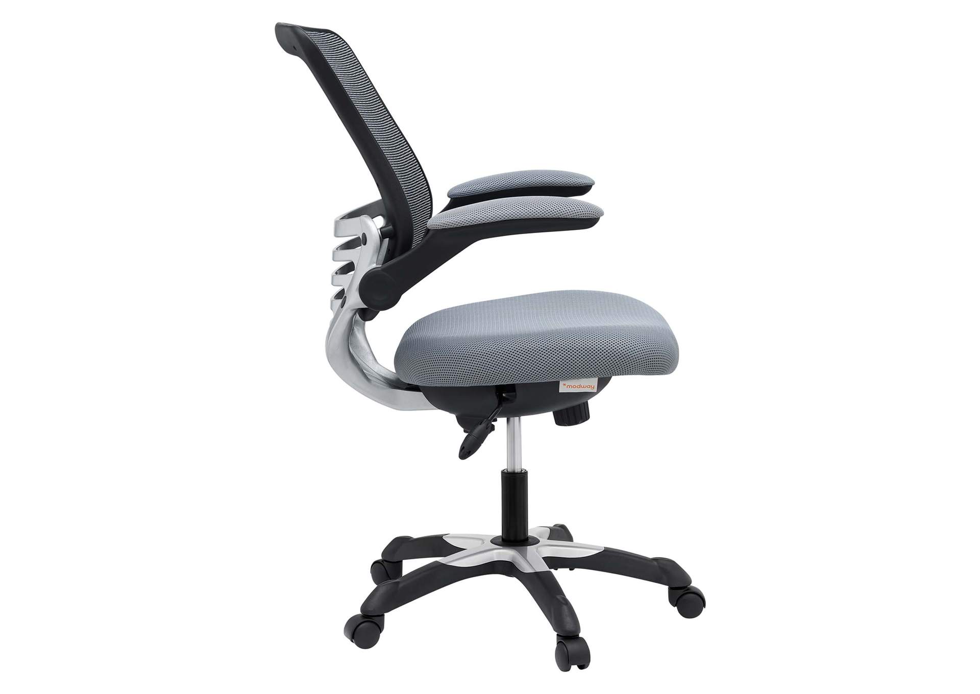 Gray Edge Mesh Office Chair,Modway