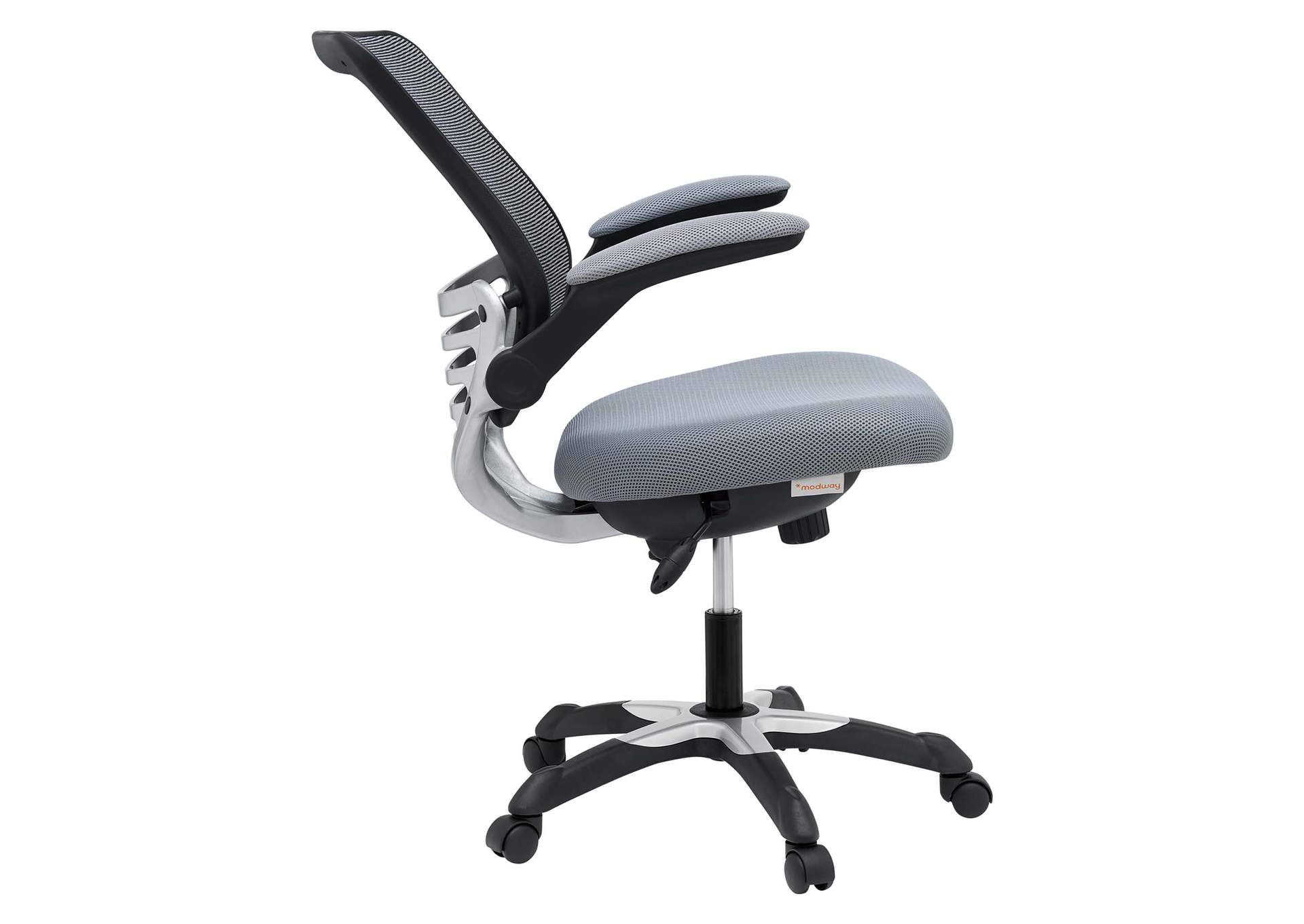 Gray Edge Mesh Office Chair,Modway