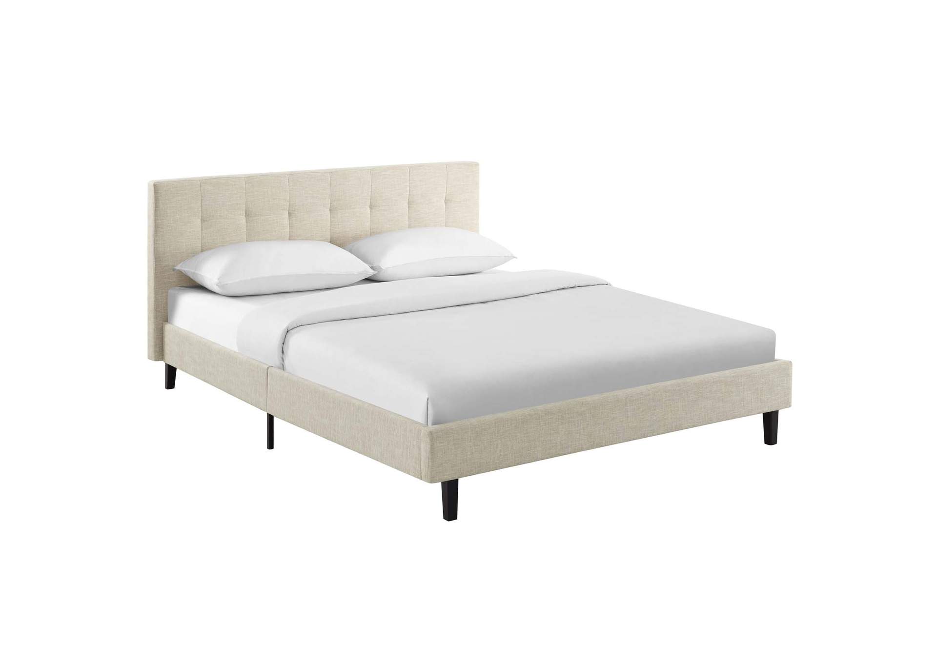 Beige Linnea Full Bed,Modway