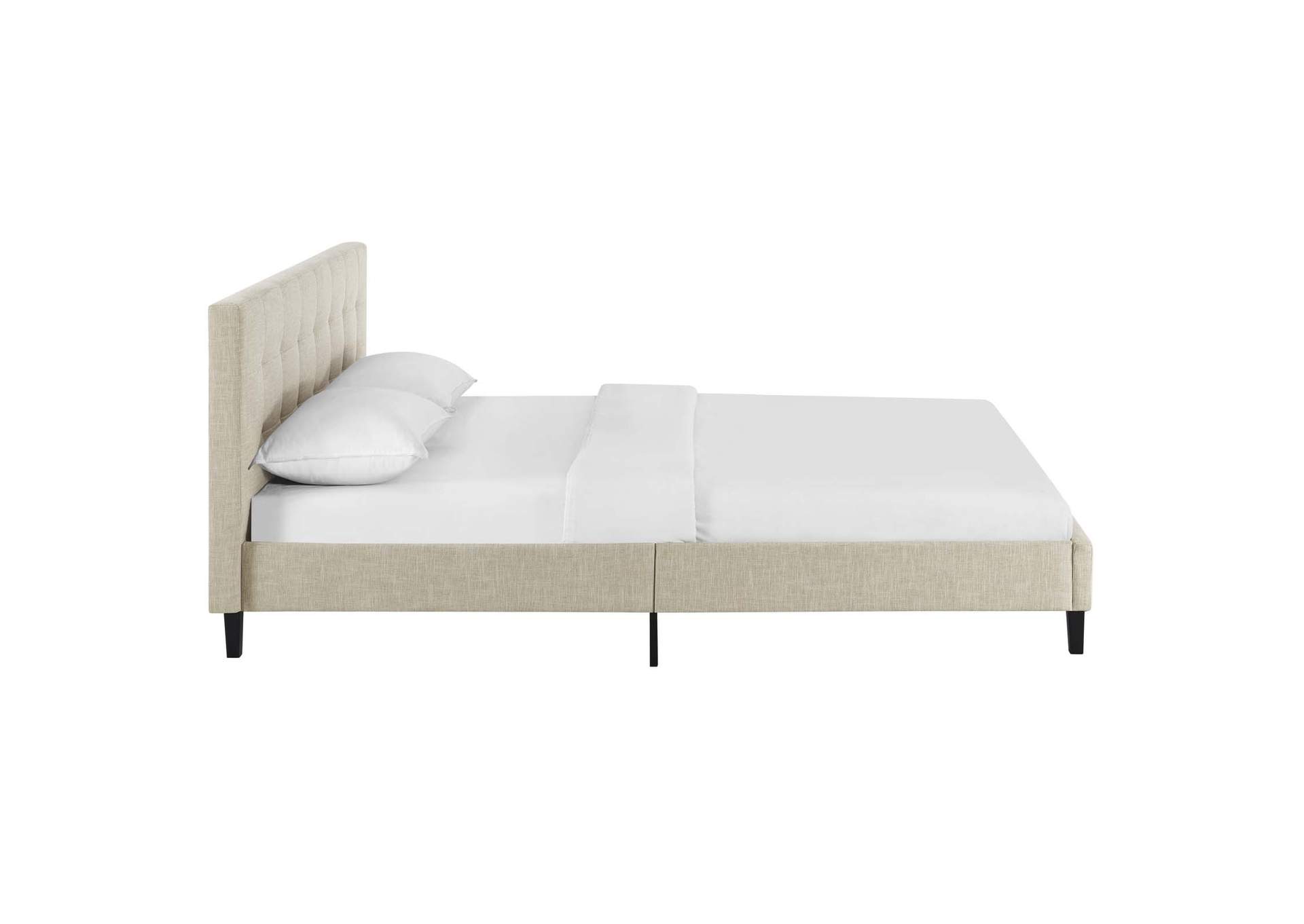 Beige Linnea Full Bed,Modway