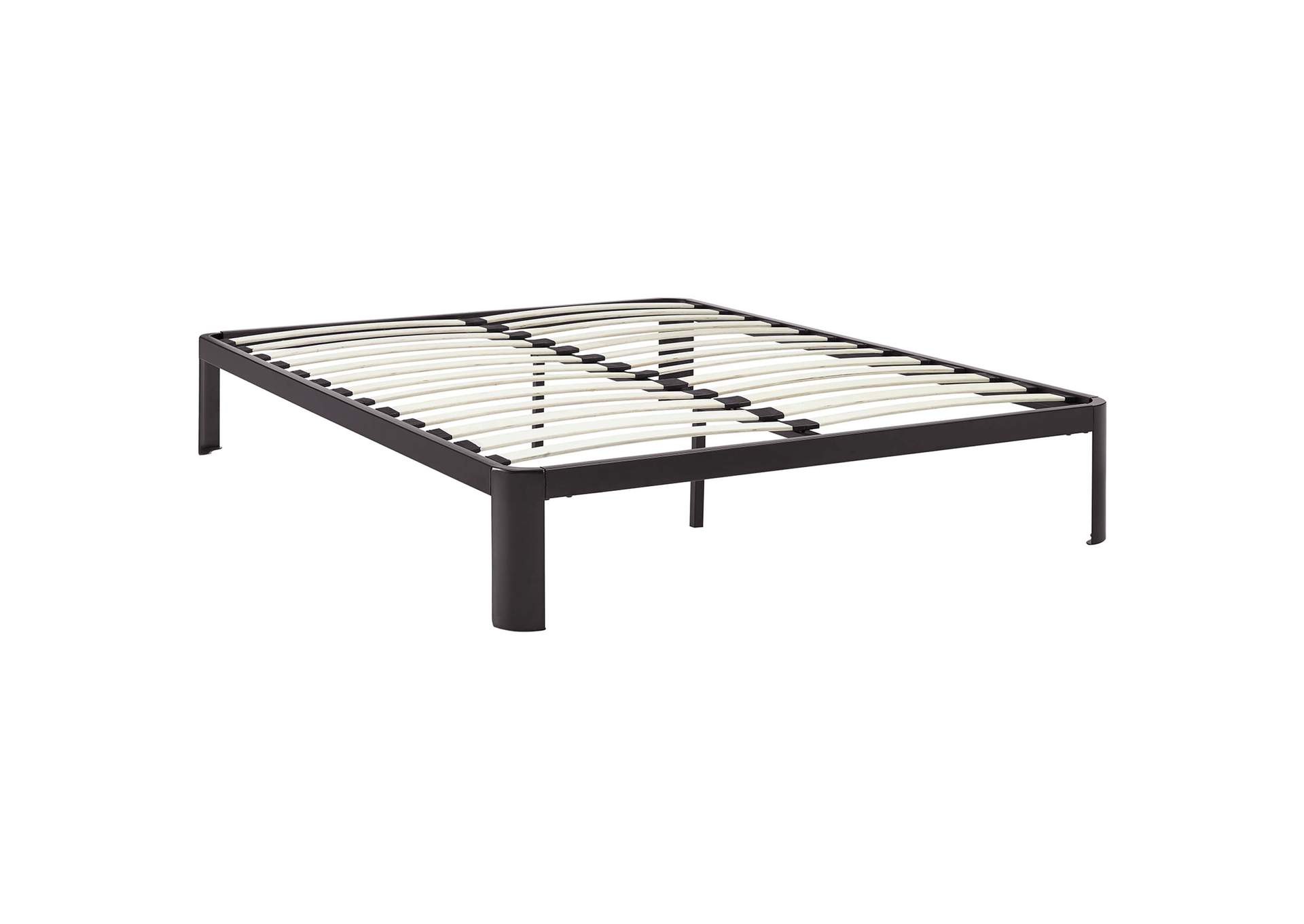 Brown Corinne Full Bed Frame,Modway