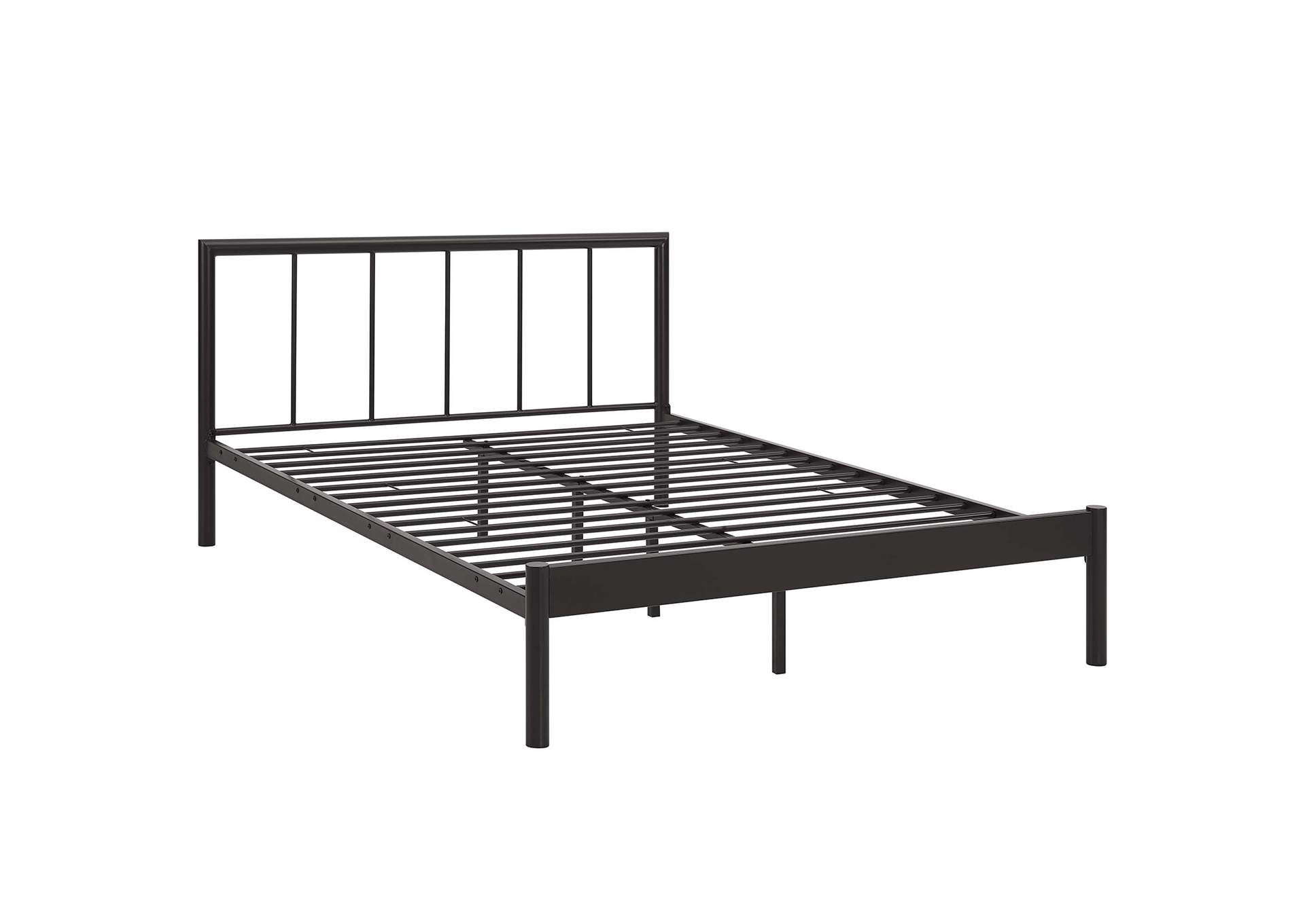 Brown Gwen Full Bed Frame,Modway