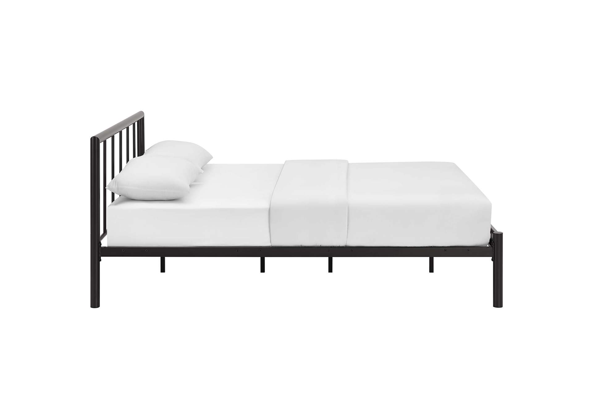 Brown Gwen Full Bed Frame,Modway