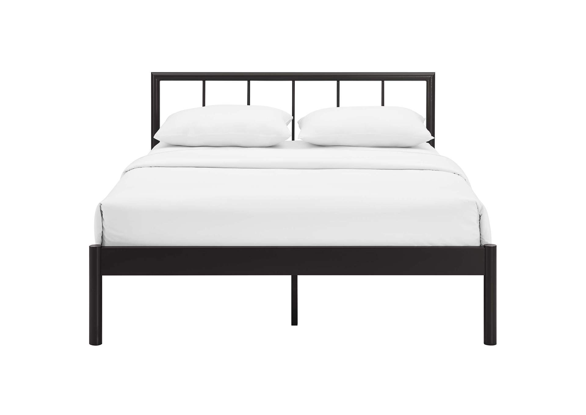 Brown Gwen Full Bed Frame,Modway