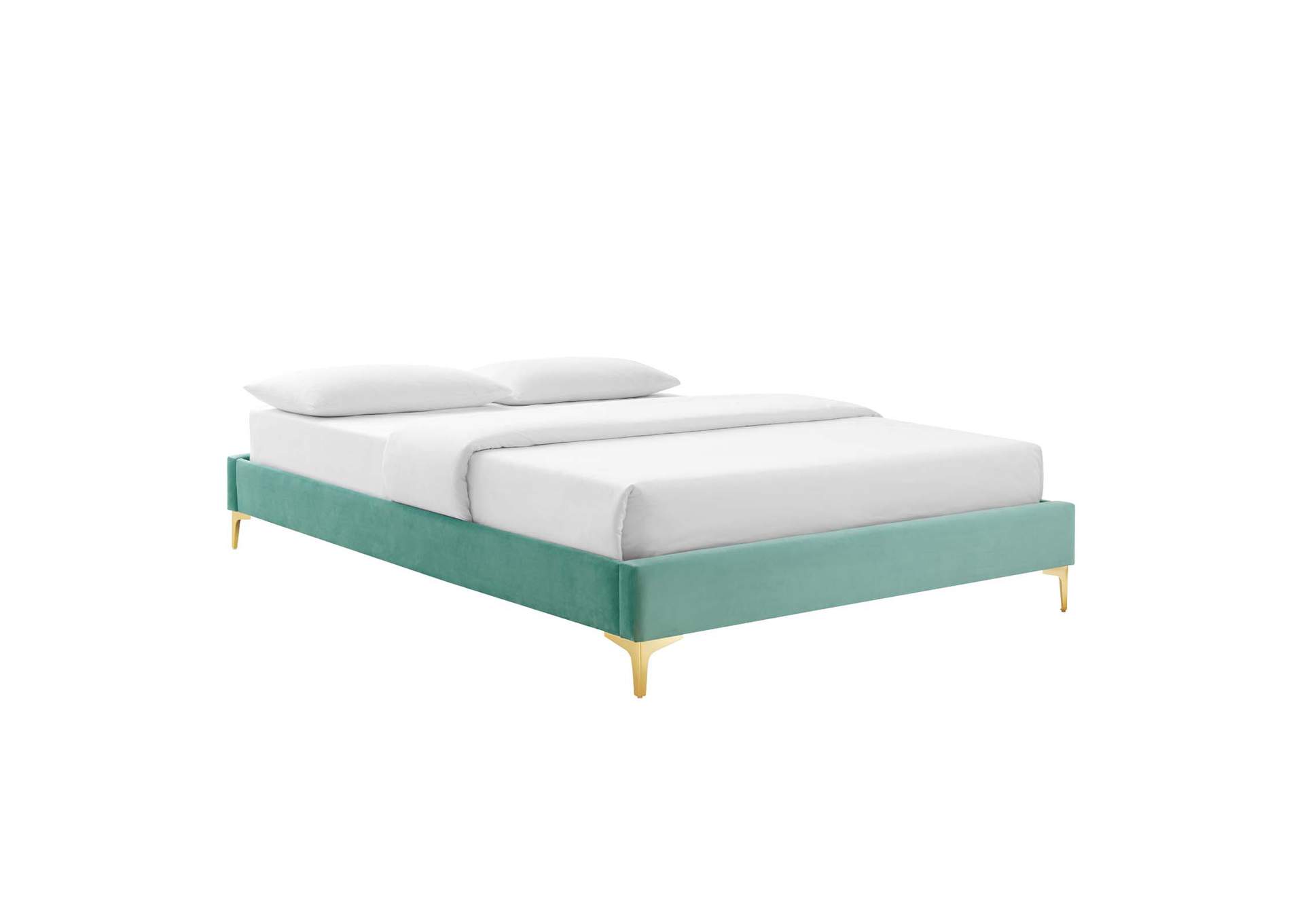 Mint Sutton Full Performance Velvet Bed Frame,Modway