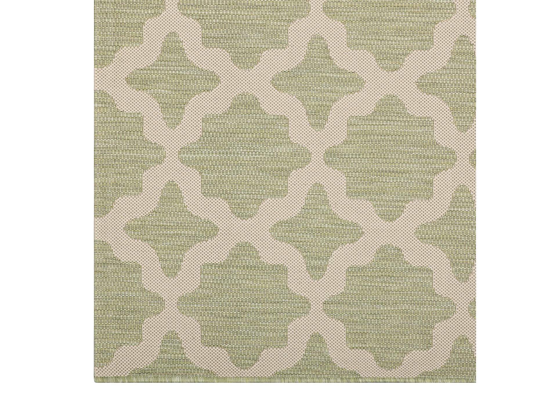 Cerelia Moroccan Trellis 4x6 Indoor and Outdoor Area Rug,Modway