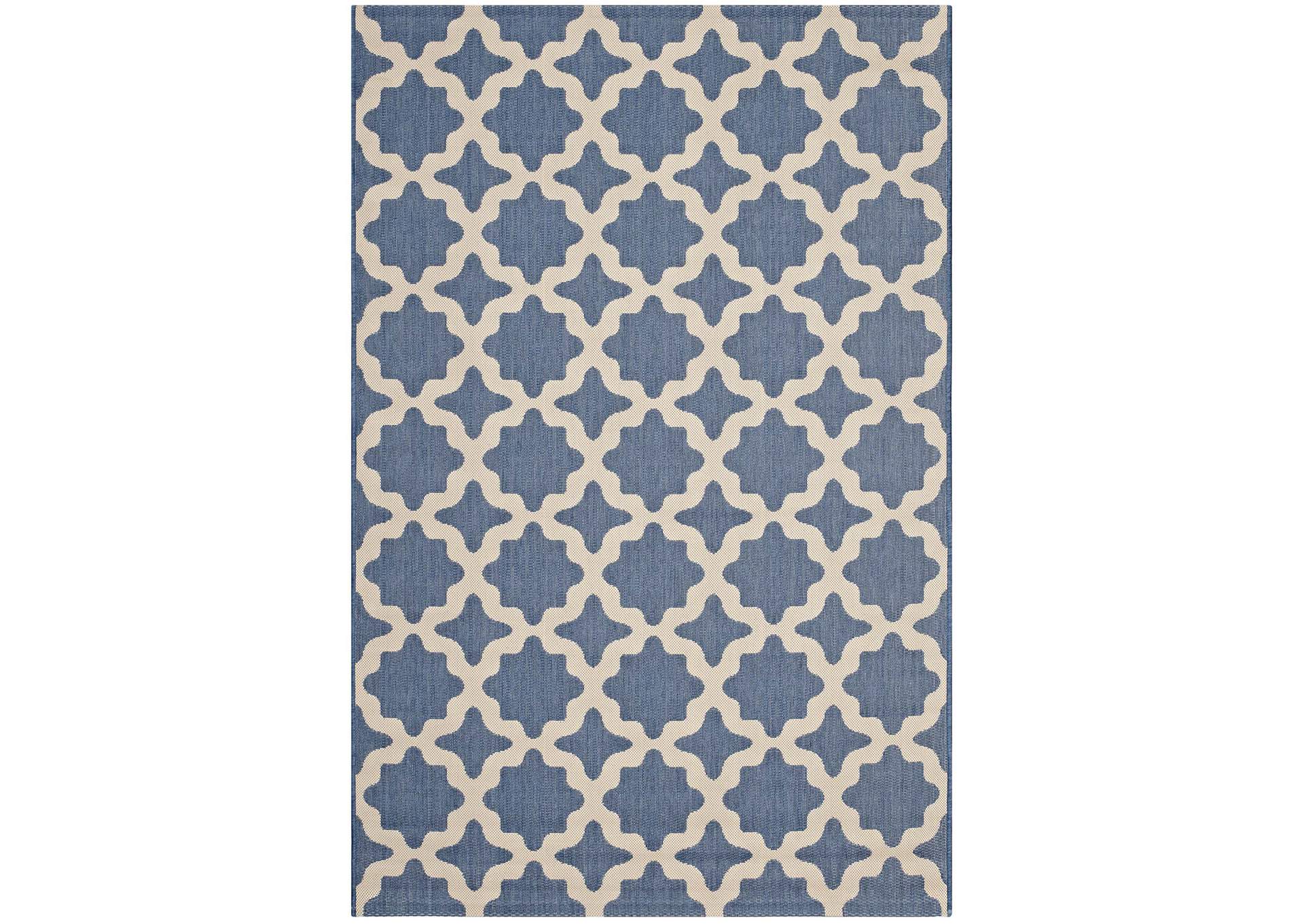 Cerelia Moroccan Trellis 9x12 Indoor and Outdoor Area Rug,Modway