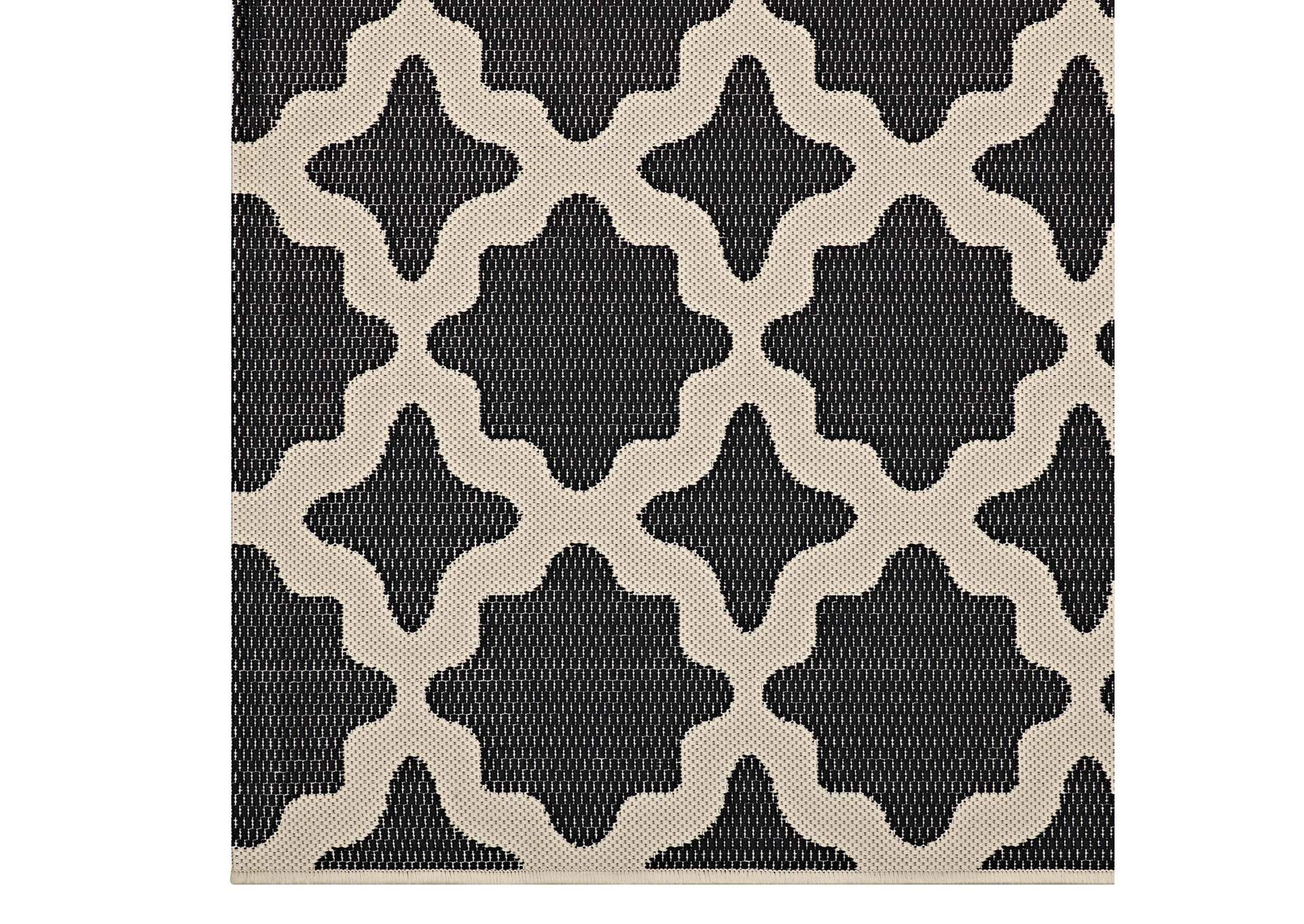 Cerelia Moroccan Trellis 4x6 Indoor and Outdoor Area Rug,Modway