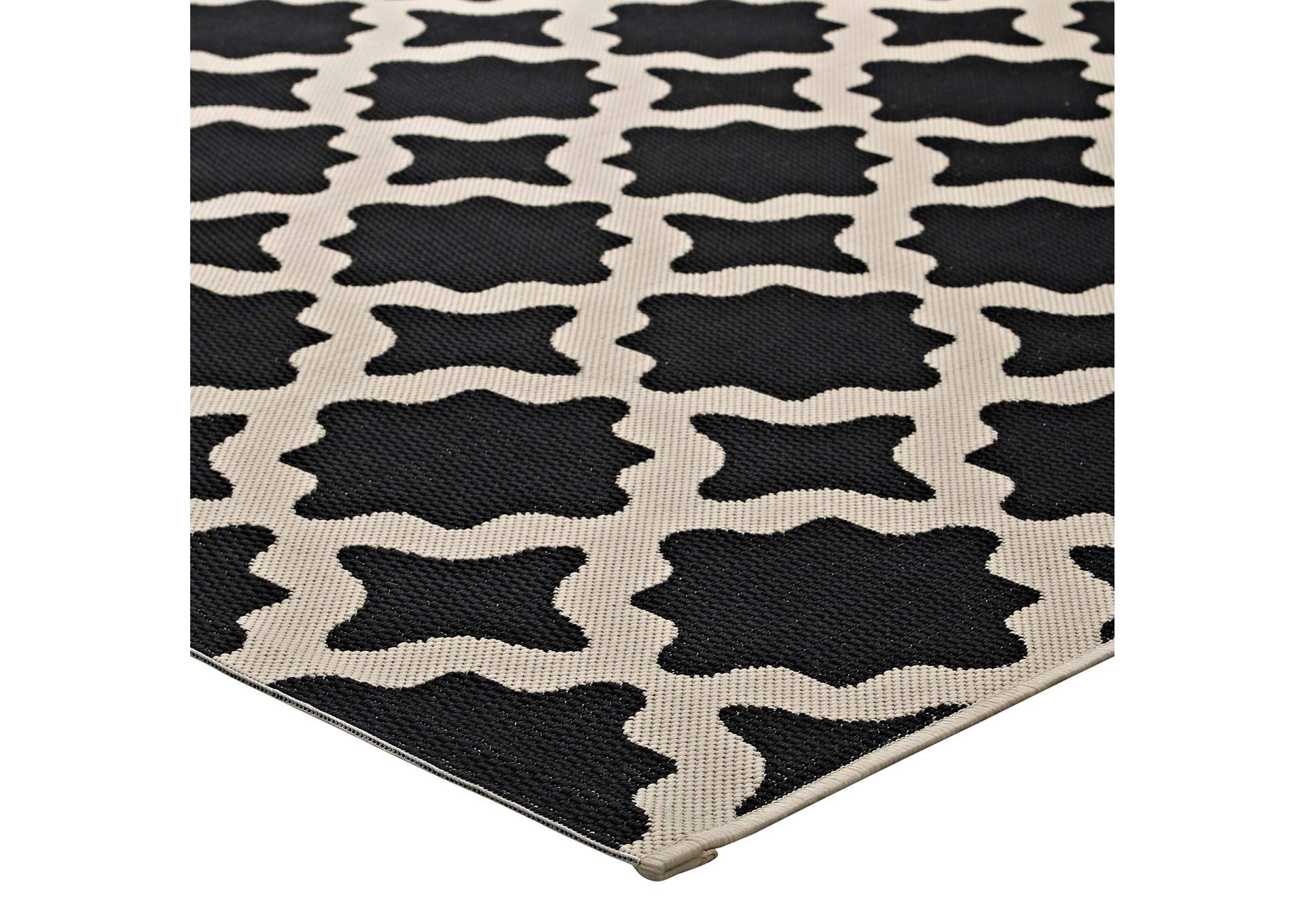 Cerelia Moroccan Trellis 4x6 Indoor and Outdoor Area Rug,Modway