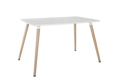 Image for White Field Rectangle Dining Table