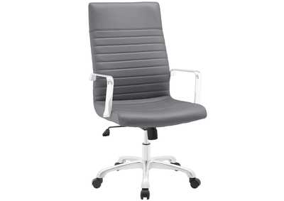 Gray Finesse Highback Office Chair
