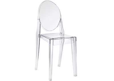 Clear Casper Dining Side Chair