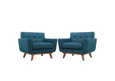 Image for Azure Engage Arm Chair Wood [Set of 2]