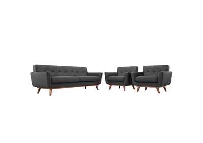 Image for Gray Engage Armchairs and Sofa [Set of 3]