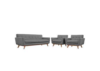 Image for Expectation Gray Engage Armchairs and Sofa [Set of 3]