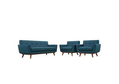 Image for Azure Engage Armchairs and Loveseat [Set of 3]