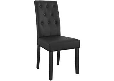 Image for Black Confer Dining Vinyl Side Chair