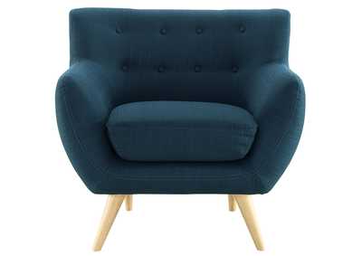 Image for Azure Remark Upholstered Fabric Arm Chair