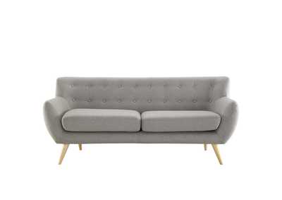 Image for Light Gray Remark Upholstered Fabric Sofa