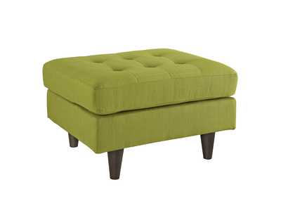 Image for Wheatgrass Empress Upholstered Fabric Ottoman